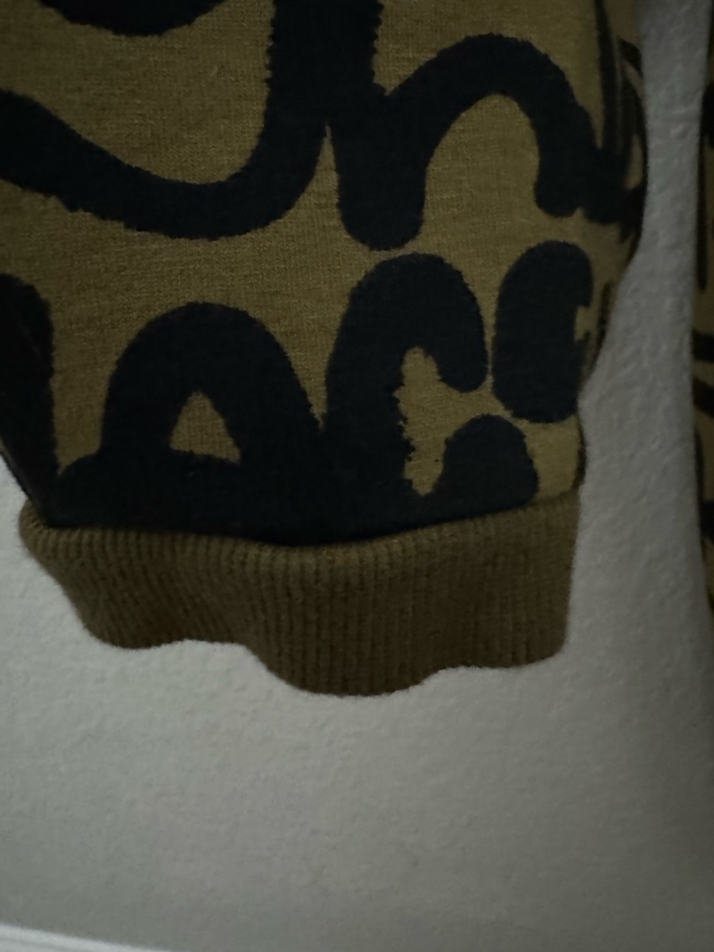 Savage X Fenty Forever Savage Hooded One Piece Olive Green Allover Logo Size XL - Picture 8 of 14